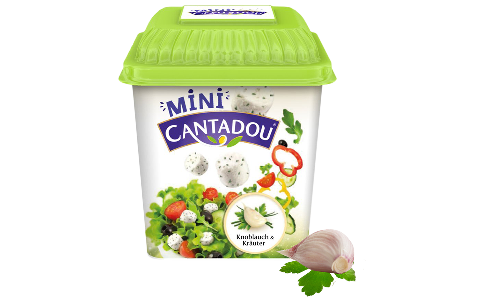 Mini Cantadou® Knoblauch & Kräuter