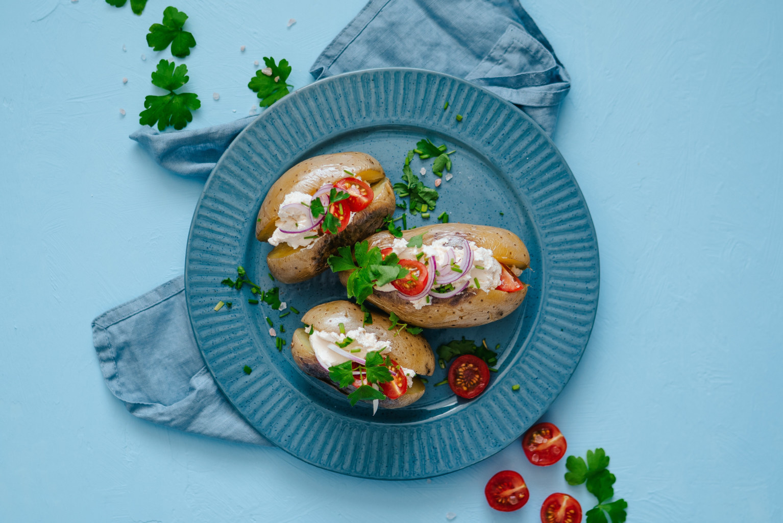 Pommes de terre farcies