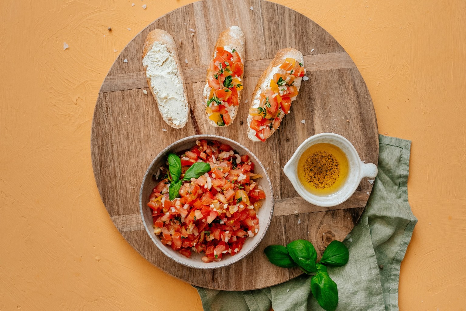 Tomatensalsa-Brötli