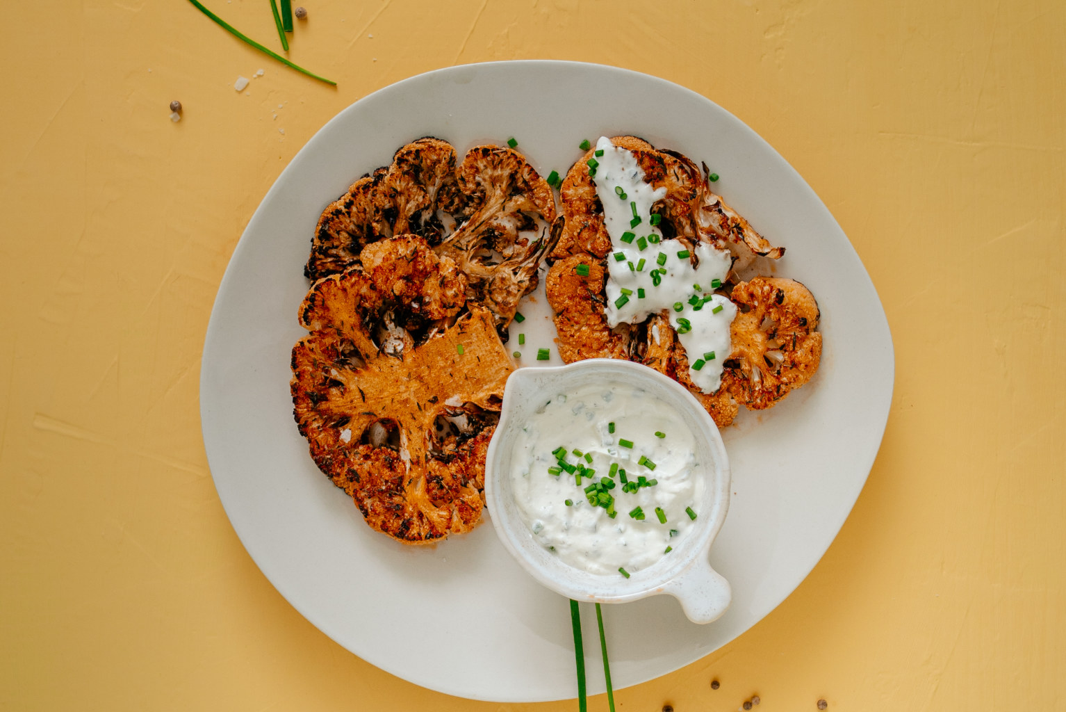 Steaks de chou-fleur