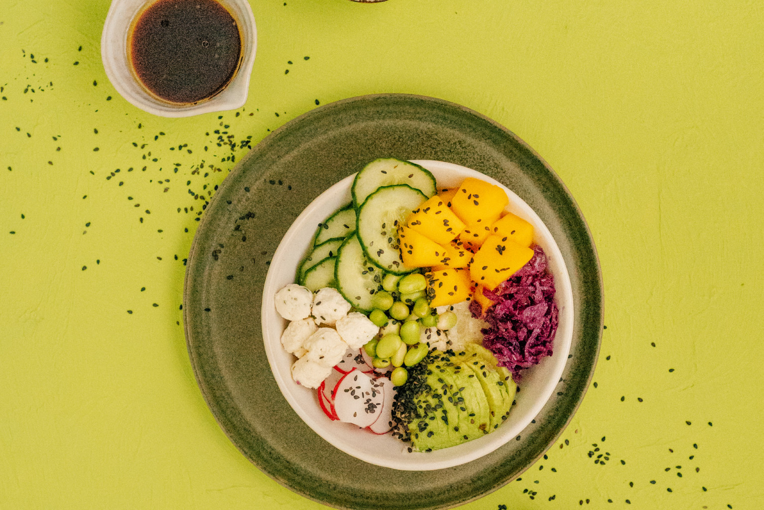 Poké bowl de légumes
