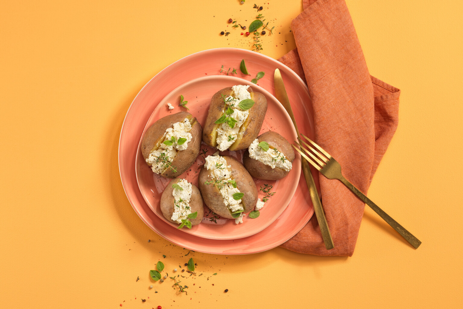 Pommes de terre en robe des champs