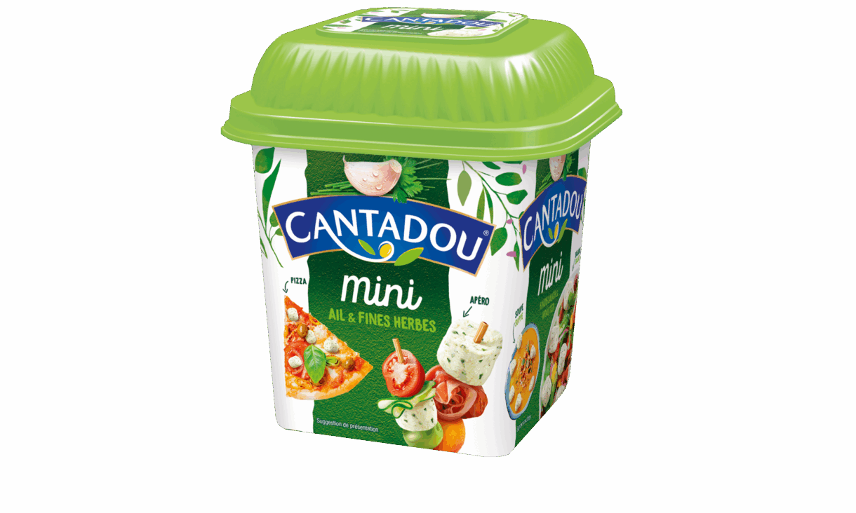 Mini Cantadou® Ail & Fines Herbes